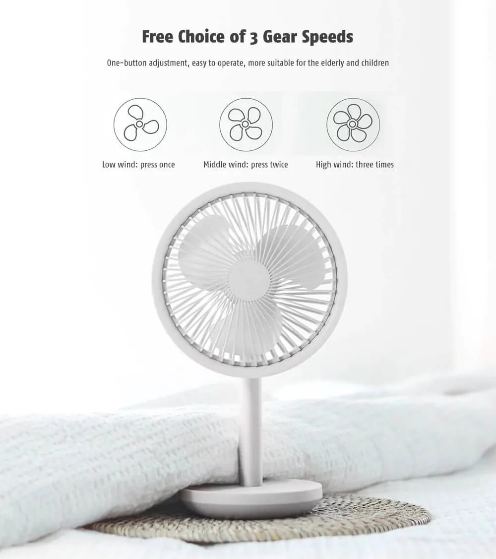 Xiaomi Solove F5 4000mAh Rechargeable Desk Fan