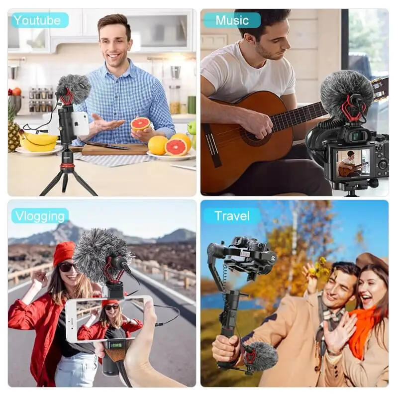 Boya BY-MM1 Vlogging & YouTube Video Microphone