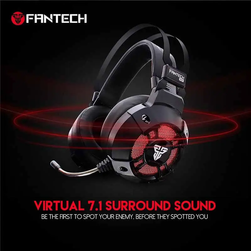 Fantech HG11 Pro Captain Wired Black Gaming Headphone 