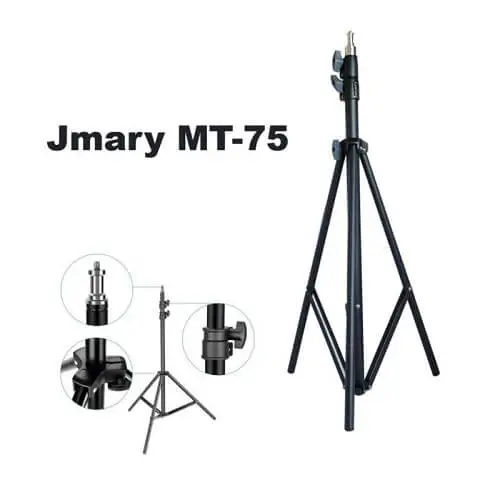 Jmary MT-75 Adjustable Strong Tripod Stand