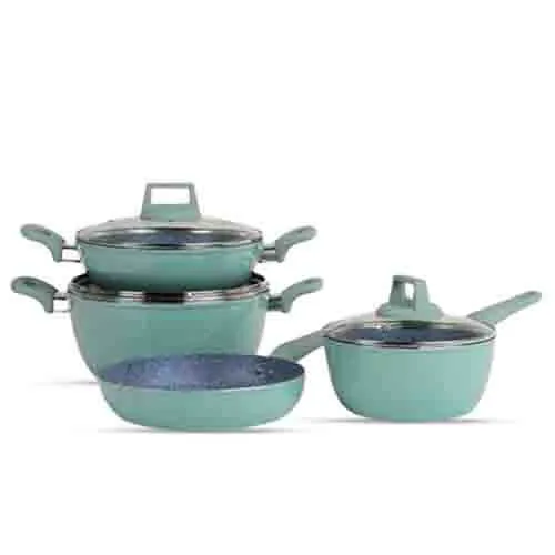 Kiam Die-Casting 7 Set Non-Stick Pan Ceramic Coated