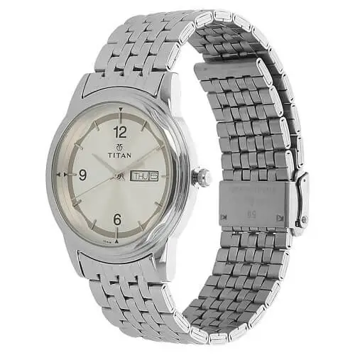 Titan NK1638SM01 Quartz Analog Watch