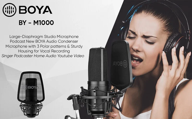 BOYA BY-M1000 Condenser Microphone