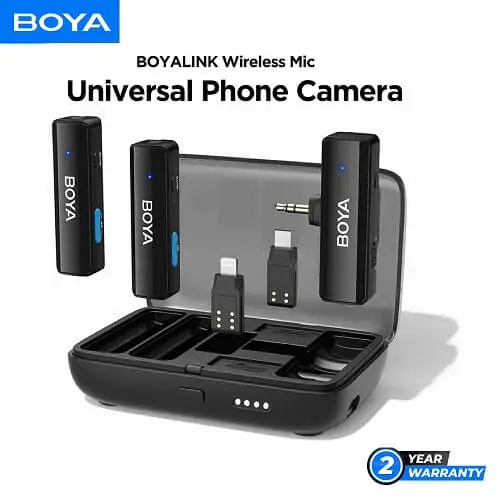 BOYA BOYALINK All-In-One Wireless Microphone System