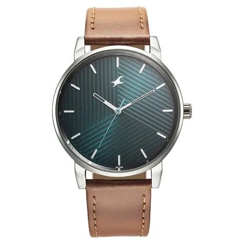 Fastrack 3278SL03 Leather Strap Watch