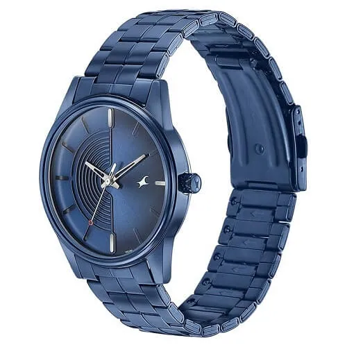 Fastrack 3305QM02 Stunnerse Blue Dial Watch