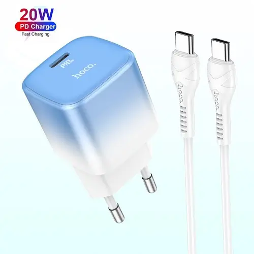 Hoco C101A PD 20W Fast Mini Travel Charger Adapter