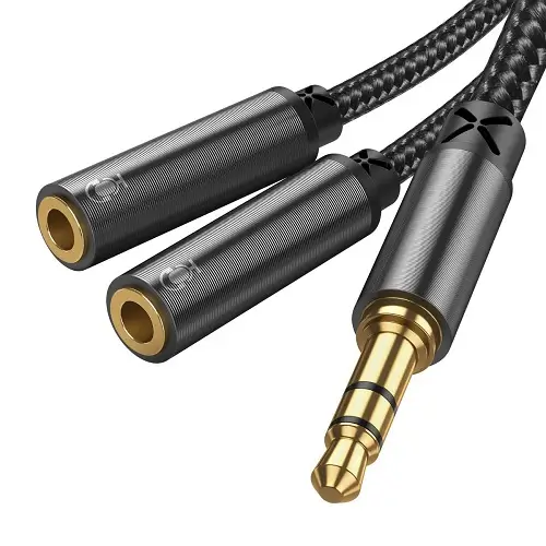 Joyroom SY-A04 Male to Female Y-splitter Audio Cable