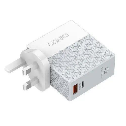 LDNIO A2620C 65W Fast Charging Adapter Universal Plug