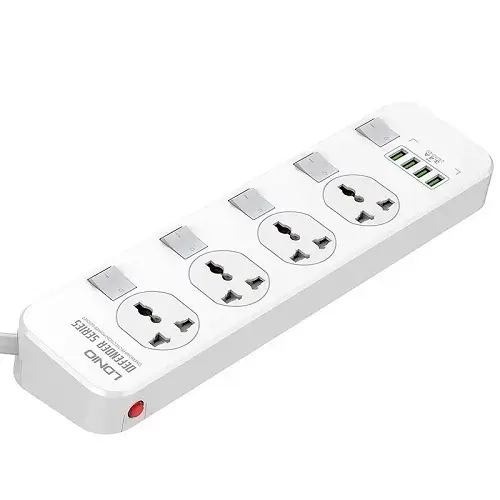 LDNIO SC4408 4 Power Socket Power Strip