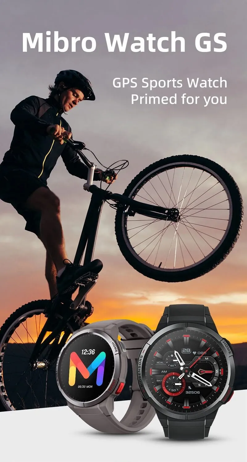 Xiaomi Mibro Watch GS AMOLED Display GPS Sports Smart Watch