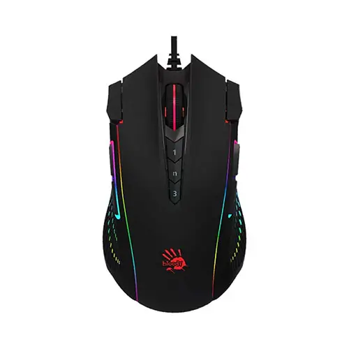 A4TECH Bloody J90S 2-Fire RGB Animation Gaming Mouse