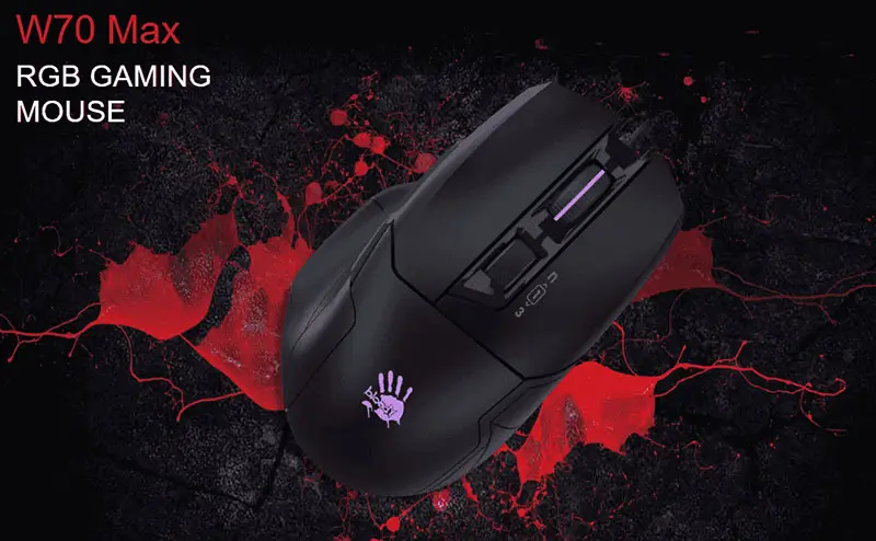 A4TECH Bloody W70 Max RGB Gaming Mouse 