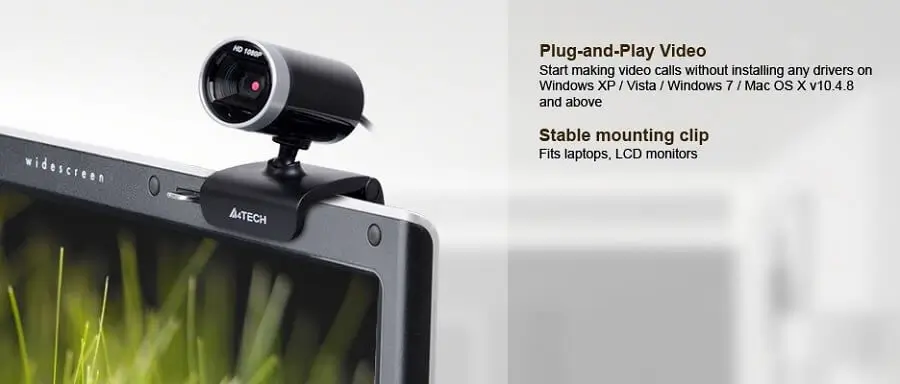 A4TECH Pk-910H 1080p Full-HD Webcam