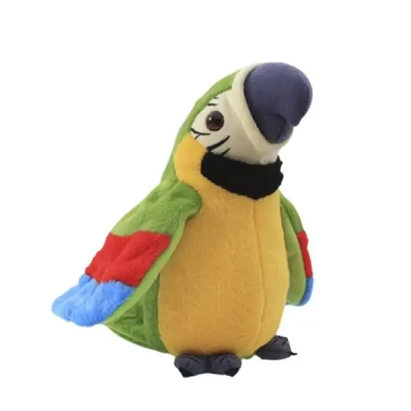 Cute Electric Talking Parrot Plush Kids Toy