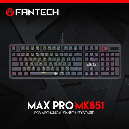 Fantech Max Pro MK851 RGB Mechanical Gaming Keyboard