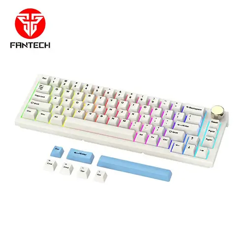 Fantech MAXFIT67 MK858 Space Edition RGB Kailh Box White Switch Mechanical Hotswap Keyboard