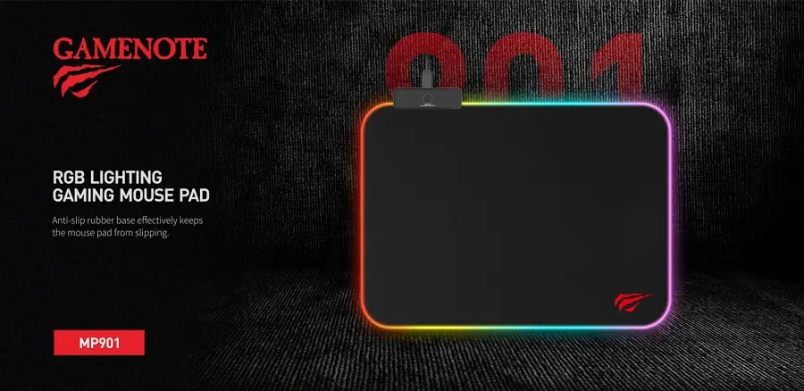 Havit MP901 RGB Gaming Black Mouse Pad