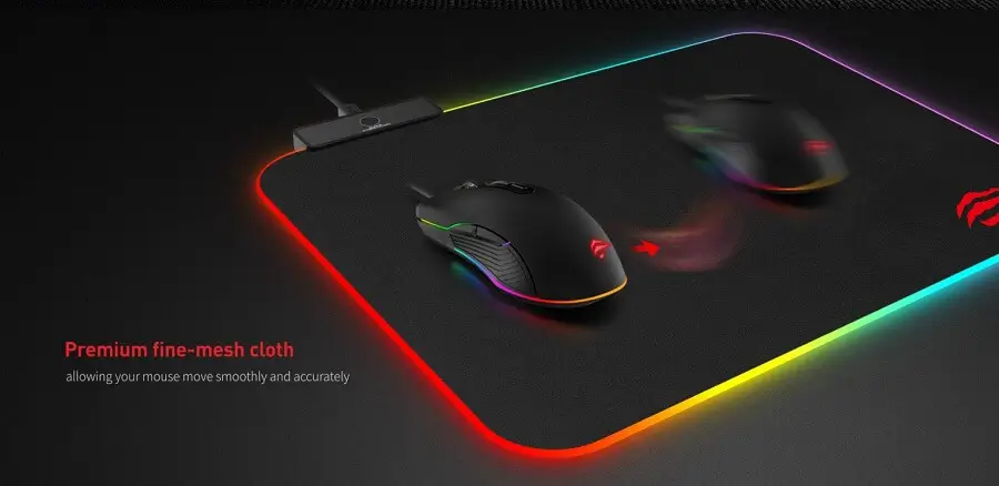 Havit MP901 RGB Gaming Black Mouse Pad