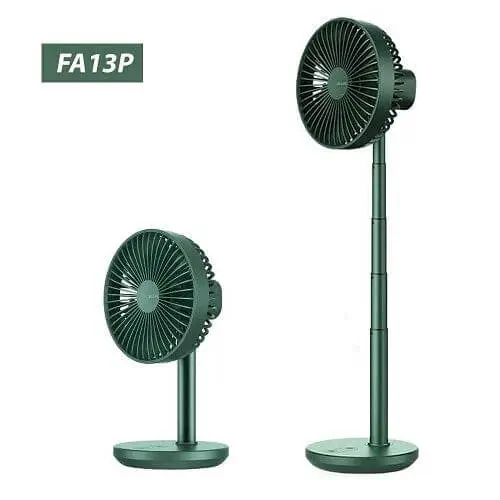 JISULIFE FA13P 5 Speeds Auto-Oscillation Extendable Desk Fan