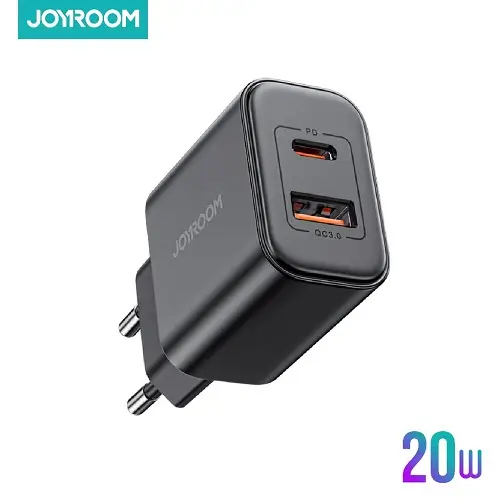 Joyroom JR-TCF05EU Flash Series 20W USB A+C Dual-Port Charger