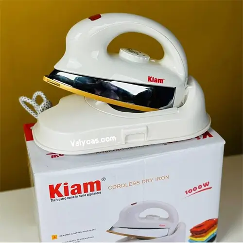 Kiam ES596 1000W Cordless Electric Dry Iron