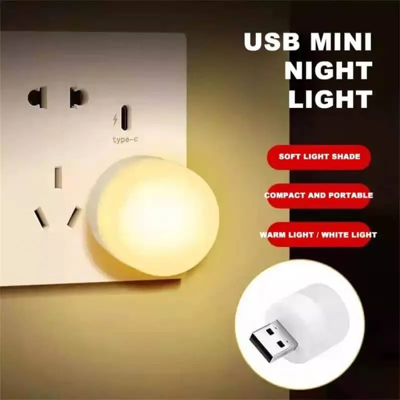 USB Mini LED Night Light