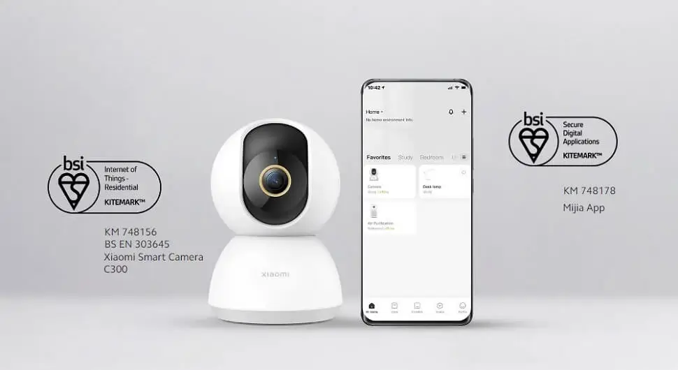 Xiaomi C300 360 Degree 2K Night Vision IP Camera