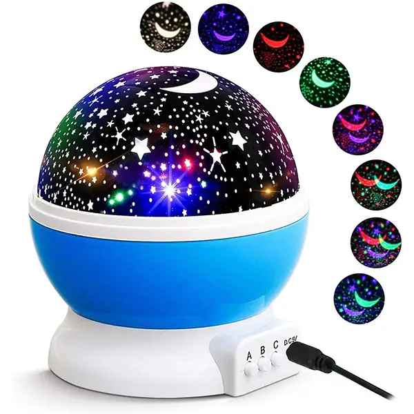 Star Master Dream Rotating Projection Lamp