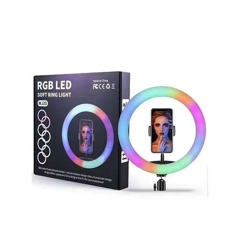 MJ33 12-Inch RGB LED Soft Ring Light