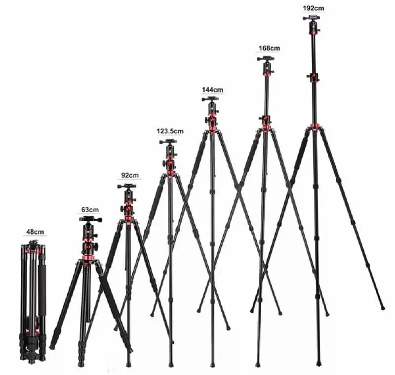 Zomei M8 Professional Camera Tripod And Overhead Gear