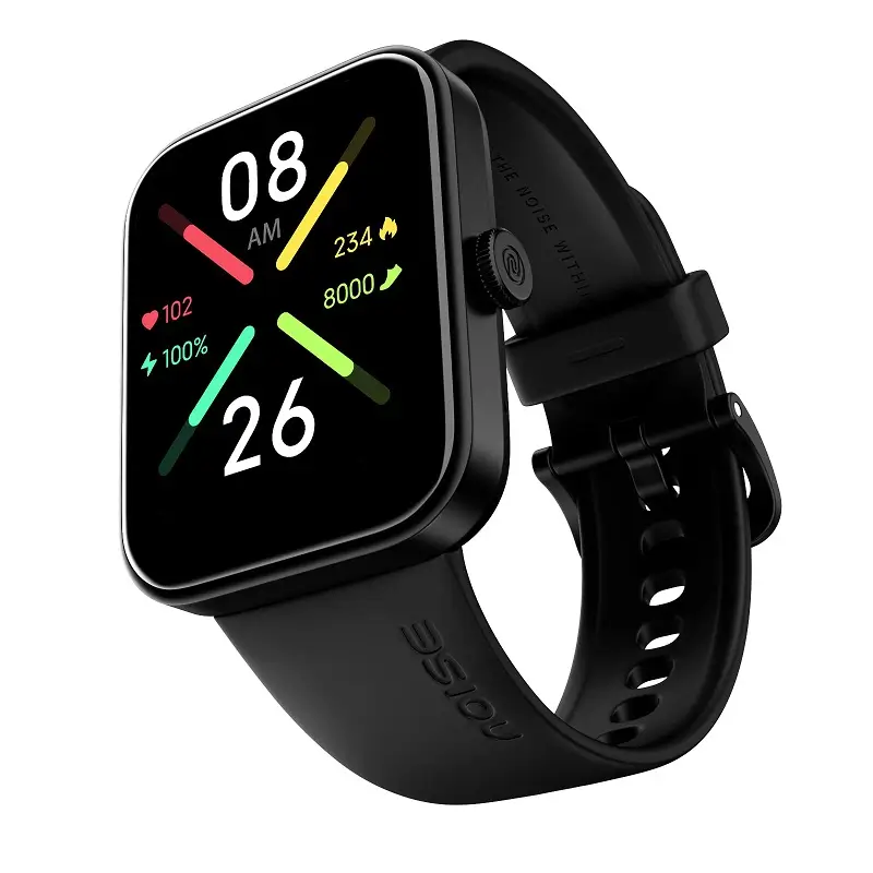 Noise ColorFit Pulse Go Buzz Calling Smartwatch – Jet Black