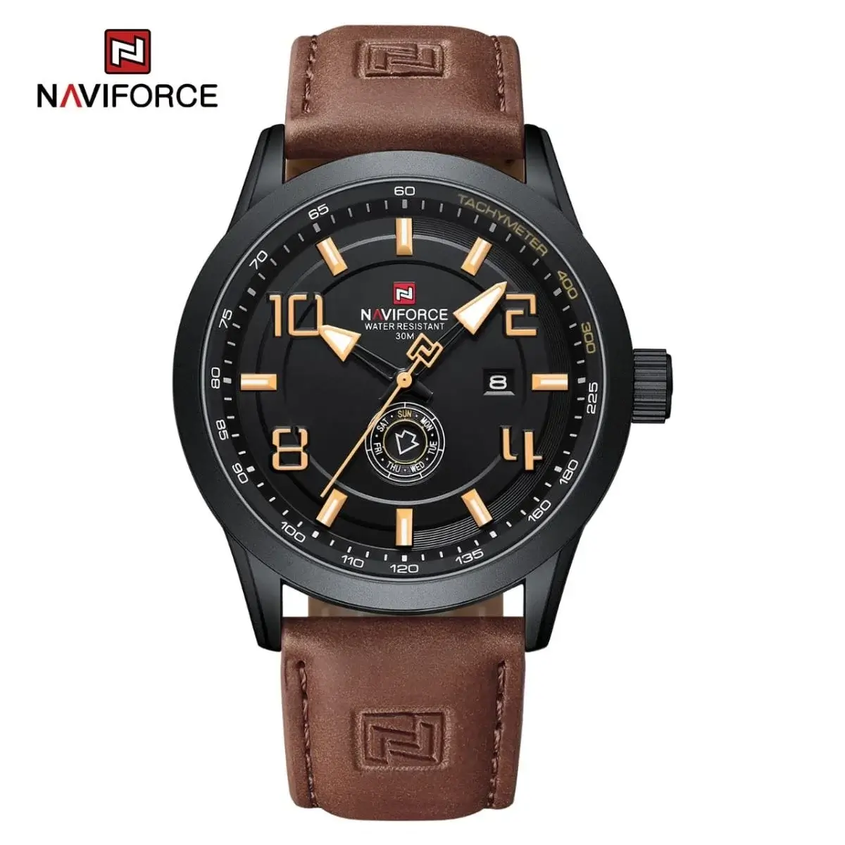 NAVIFORCE 9229 Round Youth Retro Fashion Watch for Men