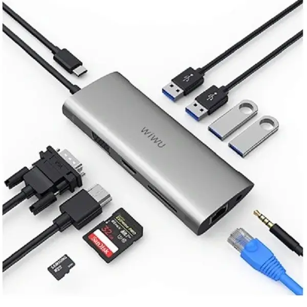 WiWU Alpha 11 In 1 USB C Hub